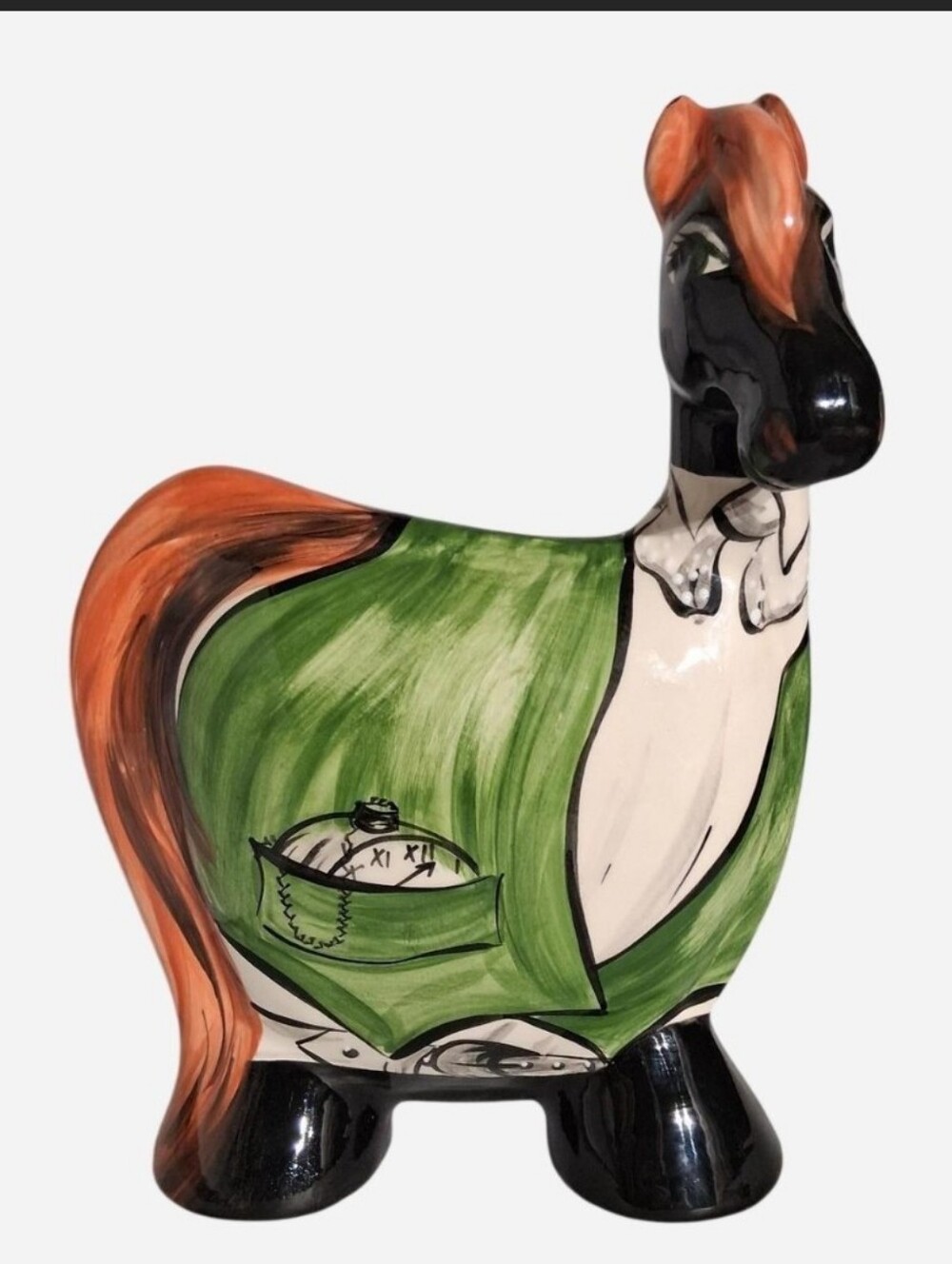 Anatoly Turov Limited Edition Signed &Hand-Painted Ceramic Horse